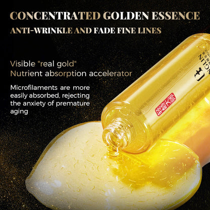 Essence raffermissante aux peptides d'or QINGLIN