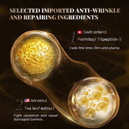 Essence raffermissante aux peptides d'or QINGLIN