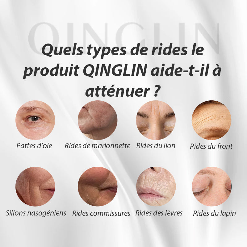 Crème visage anti-rides QINGLIN Français