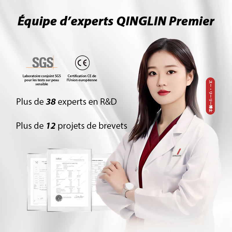 Crème visage anti-rides QINGLIN Français