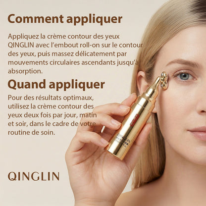 Crème Contour des Yeux Correctrice Rides QINGLIN PRO-COLLAGÈNE