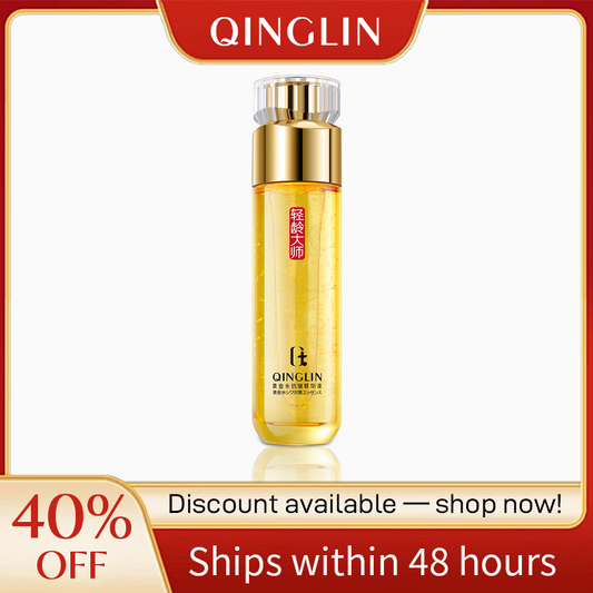 Essence raffermissante aux peptides d'or QINGLIN