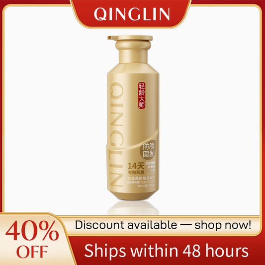 Shampooing double action anti-chute QINGLIN