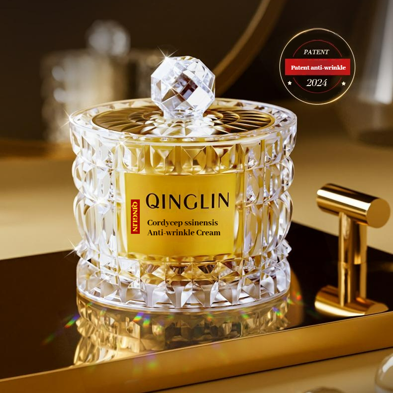 Cordyceps anti-wrinkle cream for total facial line correction