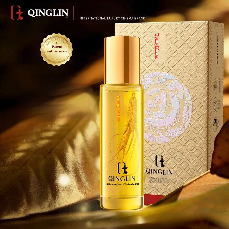 Ginseng essential oil that firms skin and reduces wrinkles